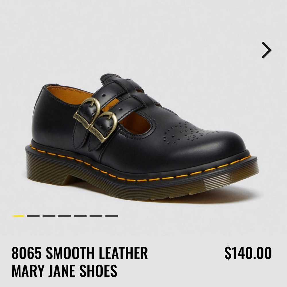 Dr Martens 8065 Mary Janes size 7 black